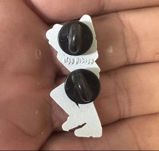 2 Tone SKA Enamel Pin