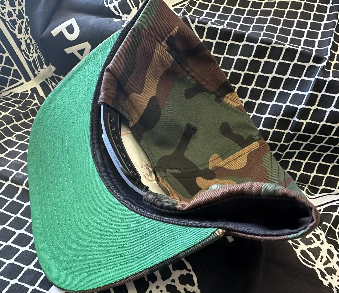 Wu Tang snapback hat - Camo