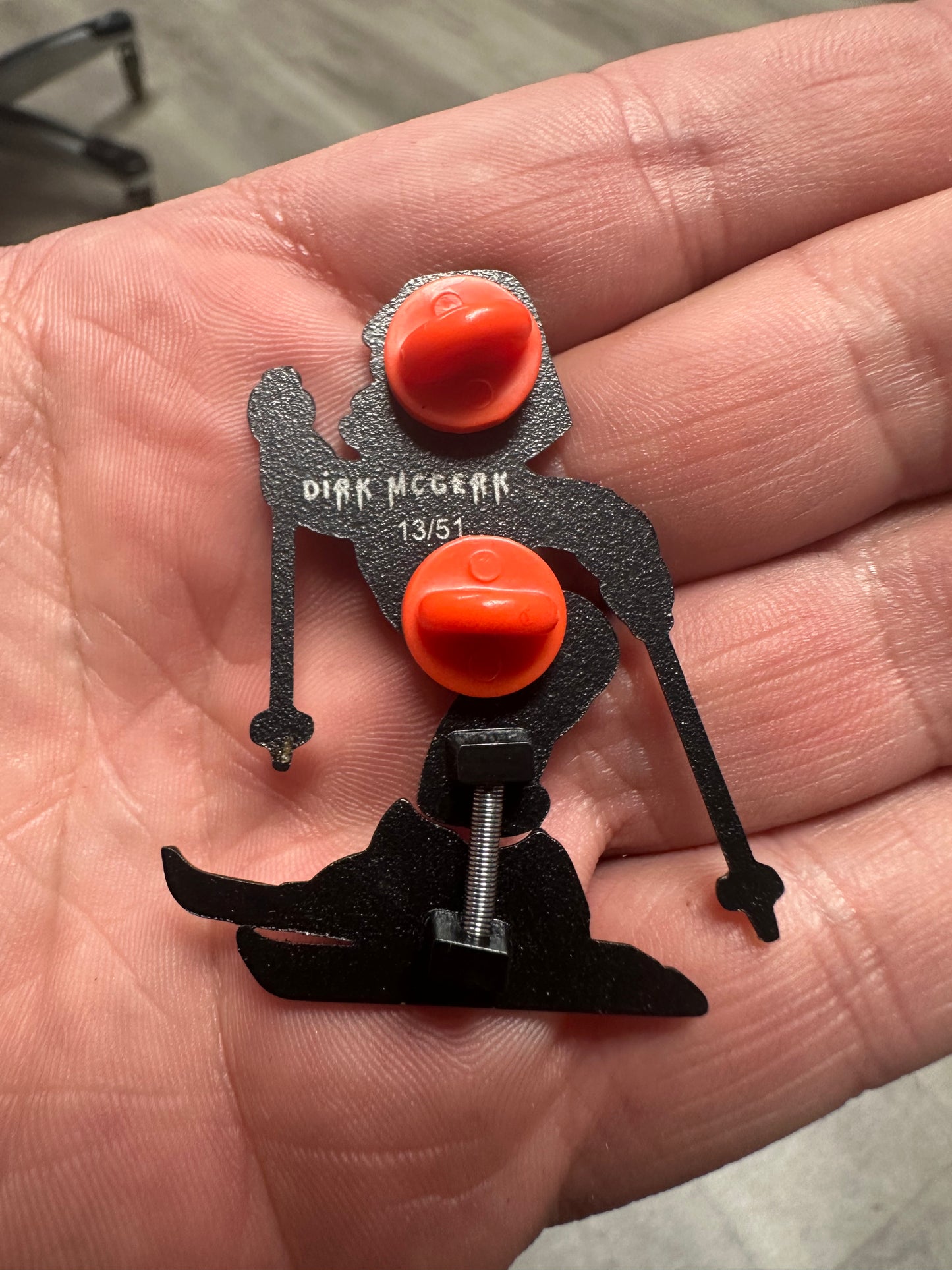 Sexy Flanders “Bum Shaker” enamel pin V2