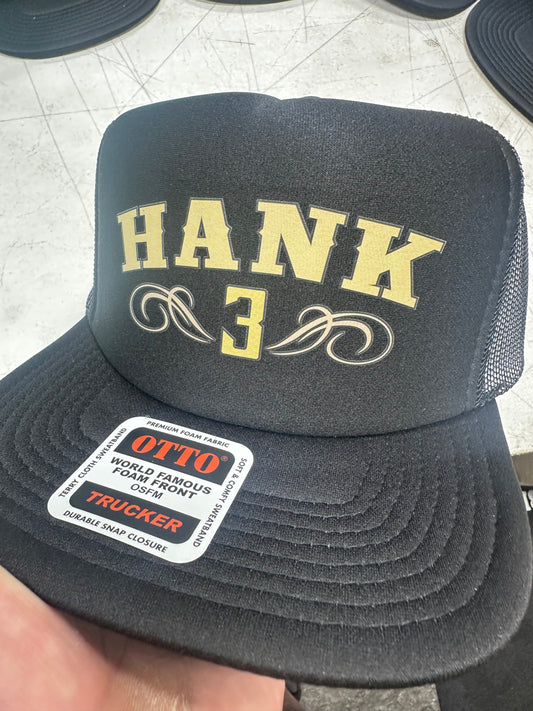 Hank 3 Trucker Hat