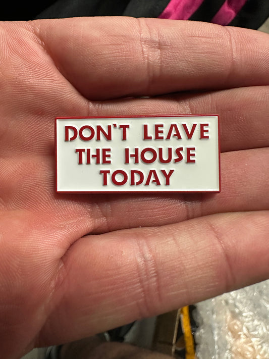 Peewees Big Adventure Enamel Pin