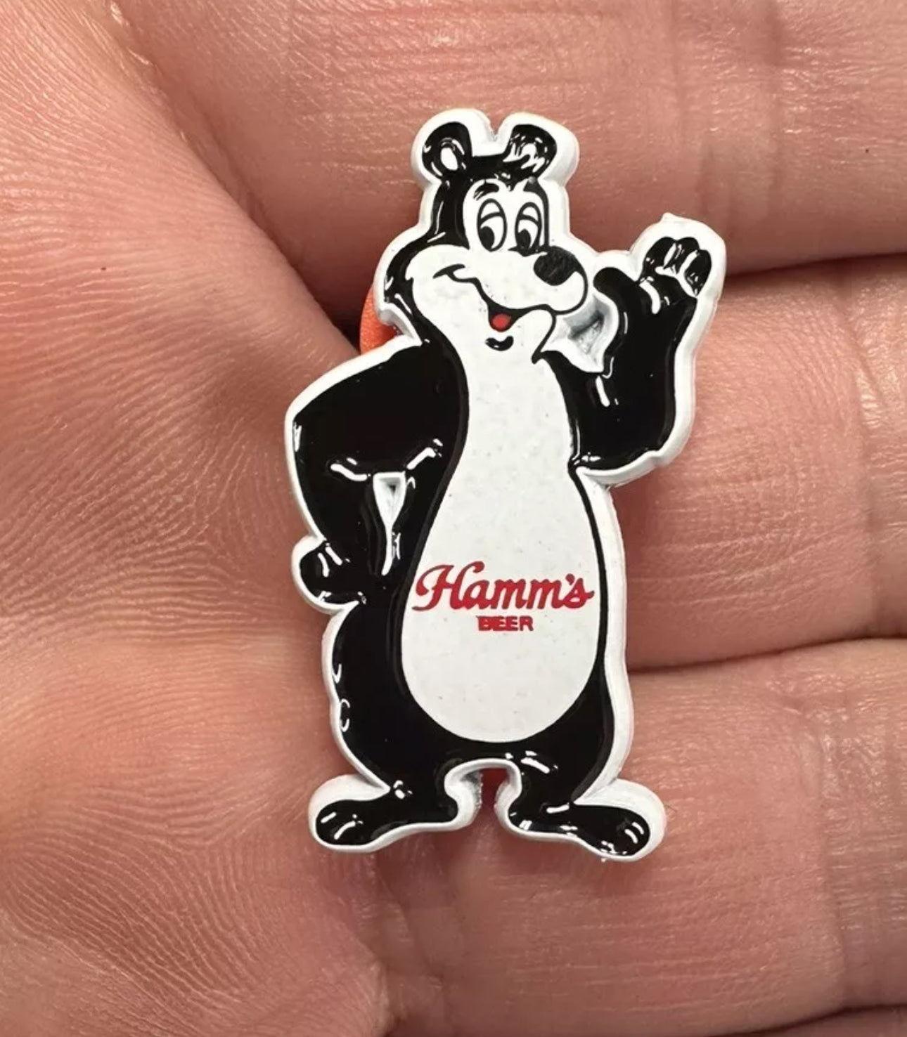 Hamms Bear Enamel Pin
