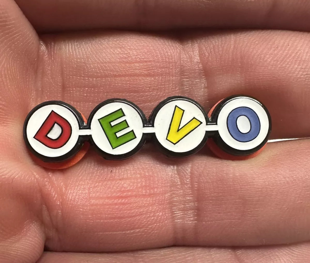 DEVO Enamel Pin