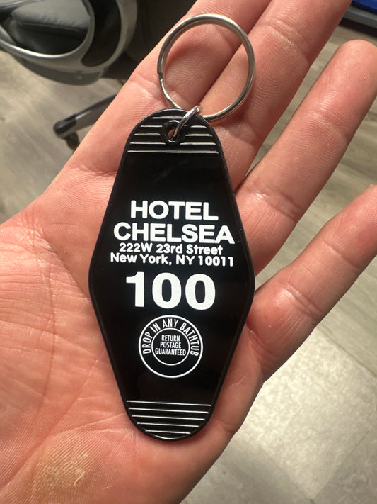 Hotel Chelsea Keychain - Sid Vicious- Sid And Nancy