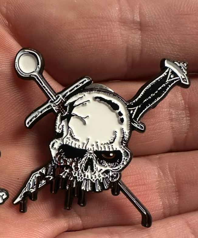 GG Allin enamel pin