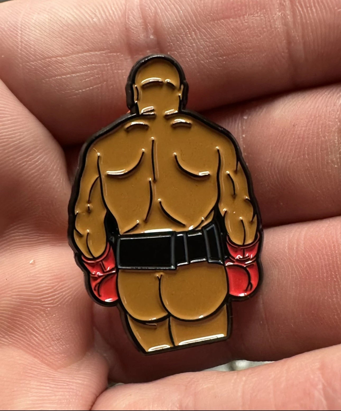 Mike Tyson Enamel Pin