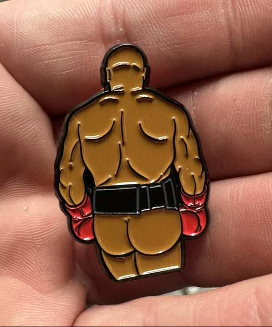 Mike Tyson Enamel Pin