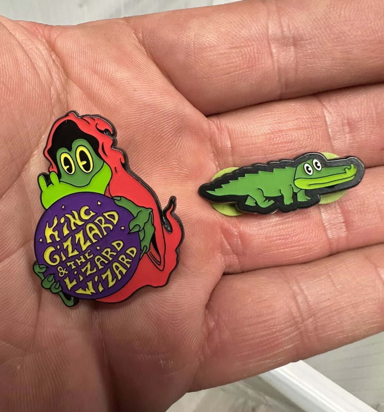 KGLW Pin Set - King Gizzard & The Lizzard Wizard