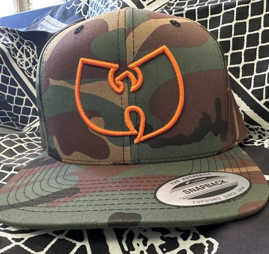 Wu Tang snapback hat - Camo