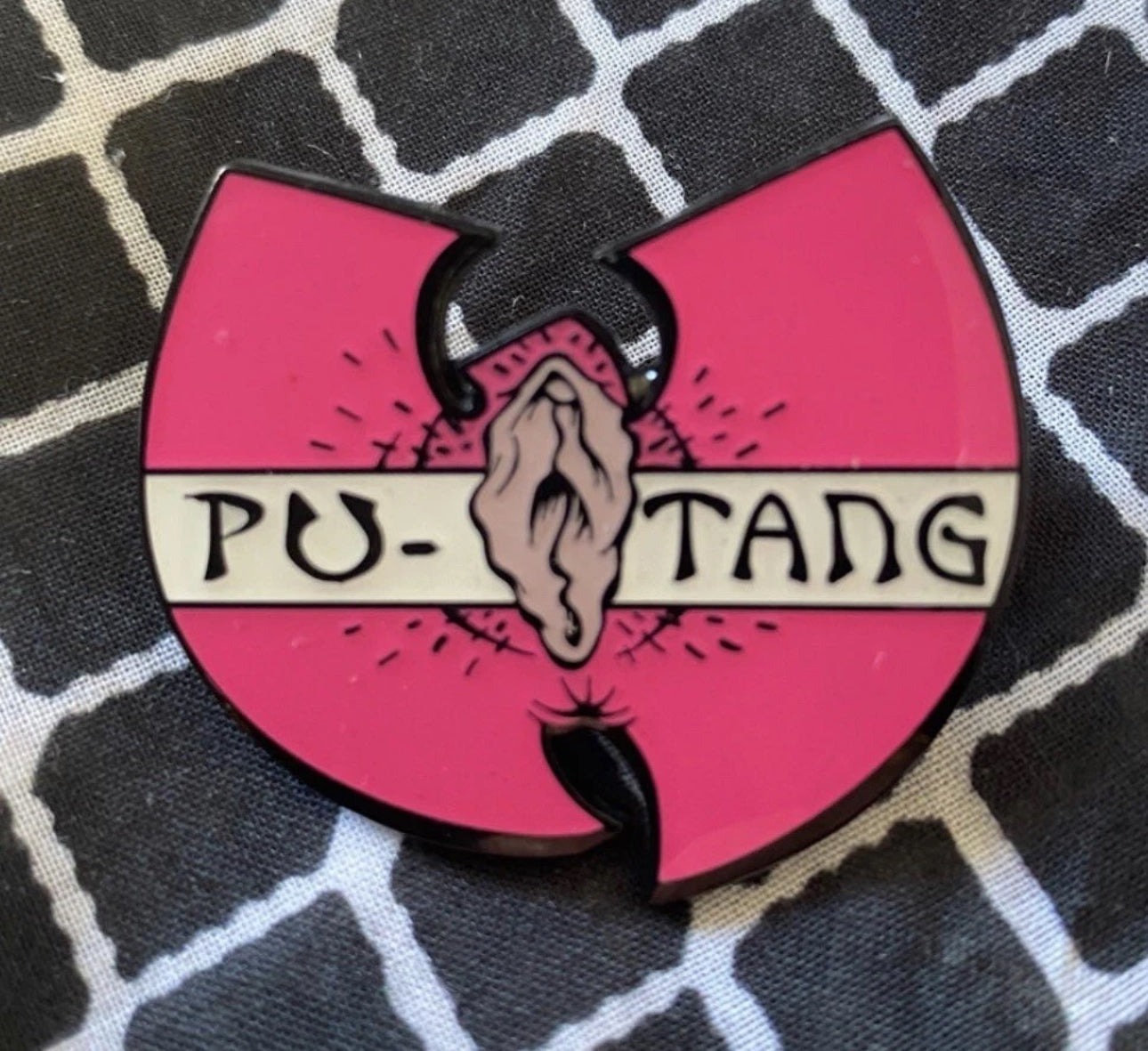 Pu-Tang Enamel Pin