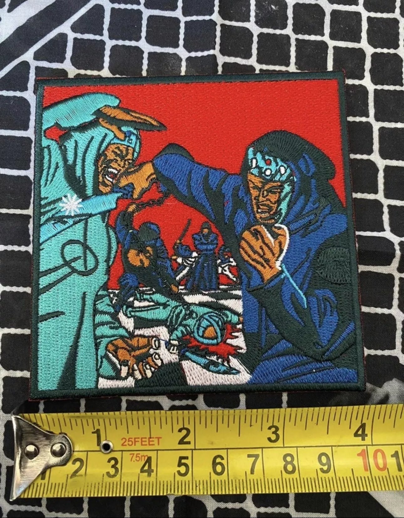 Liquid Swords iron on patch