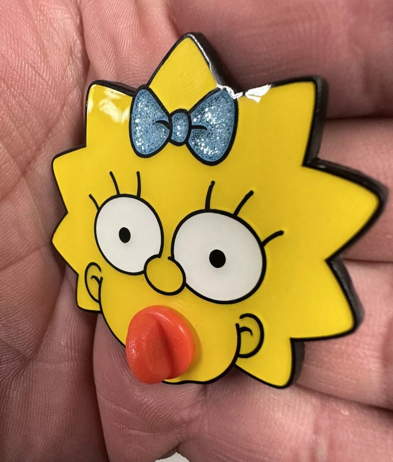Maggie Simpson Enamel Pin