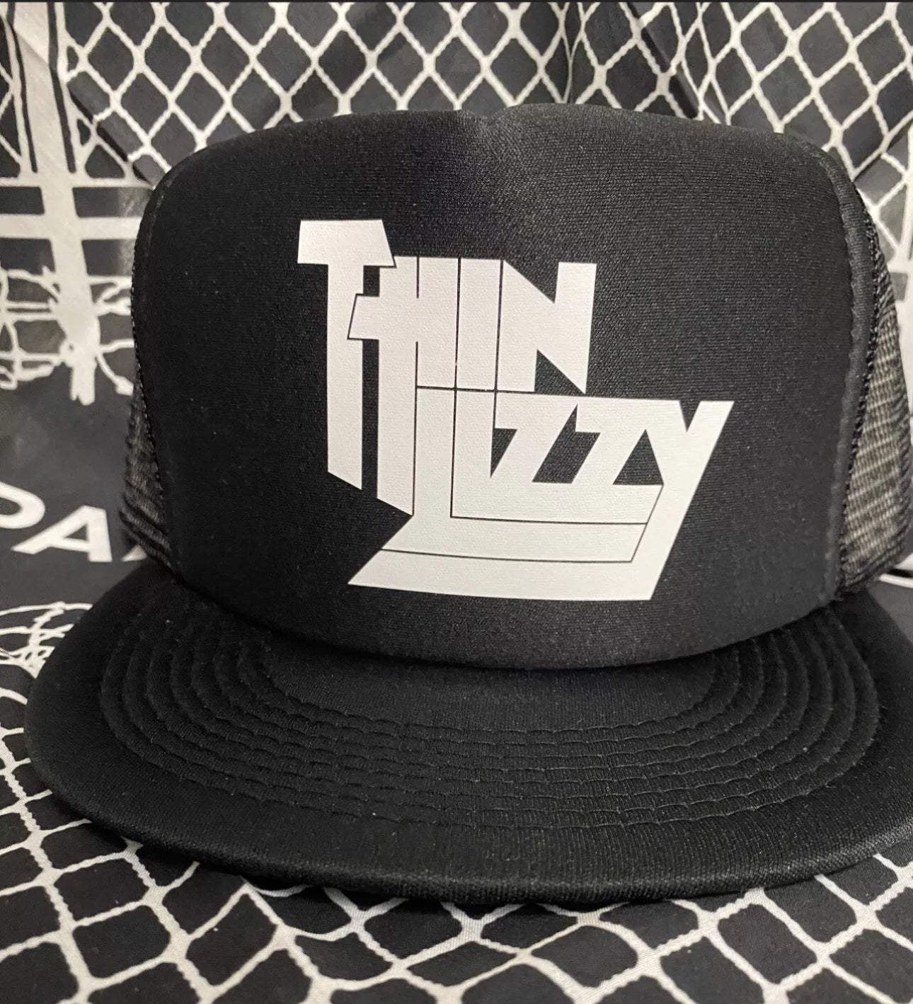 Thin Lizzy band trucker hat