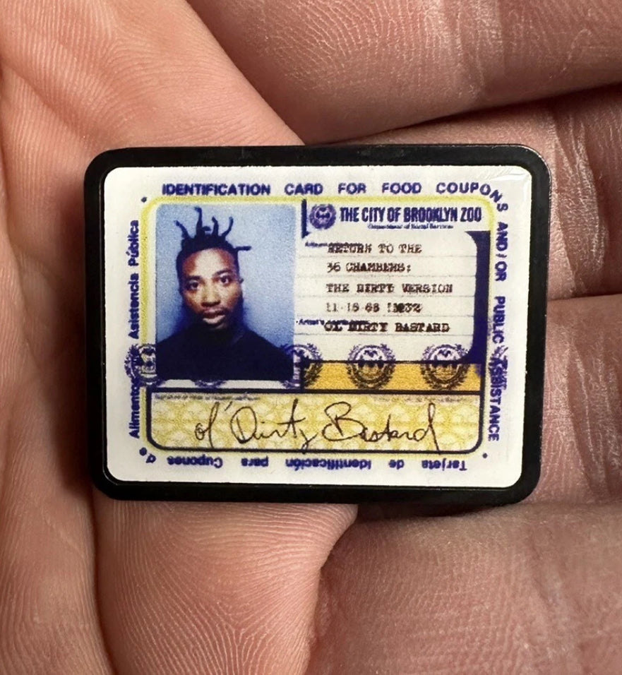 Ol’ Dirty Bastard enamel pin
