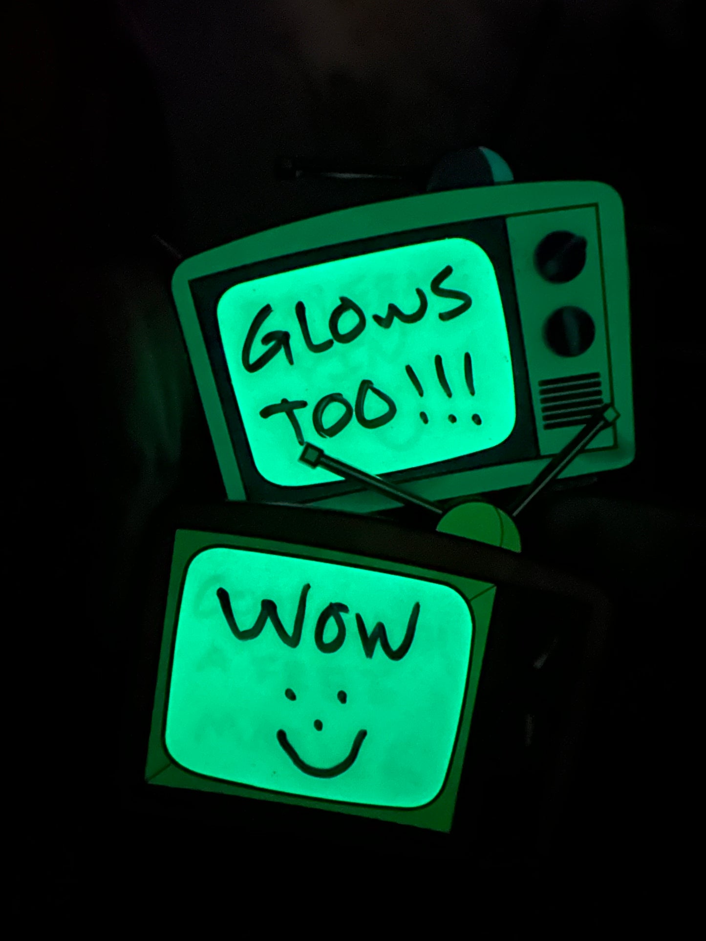 TV Timestamp Dry Erase Pin