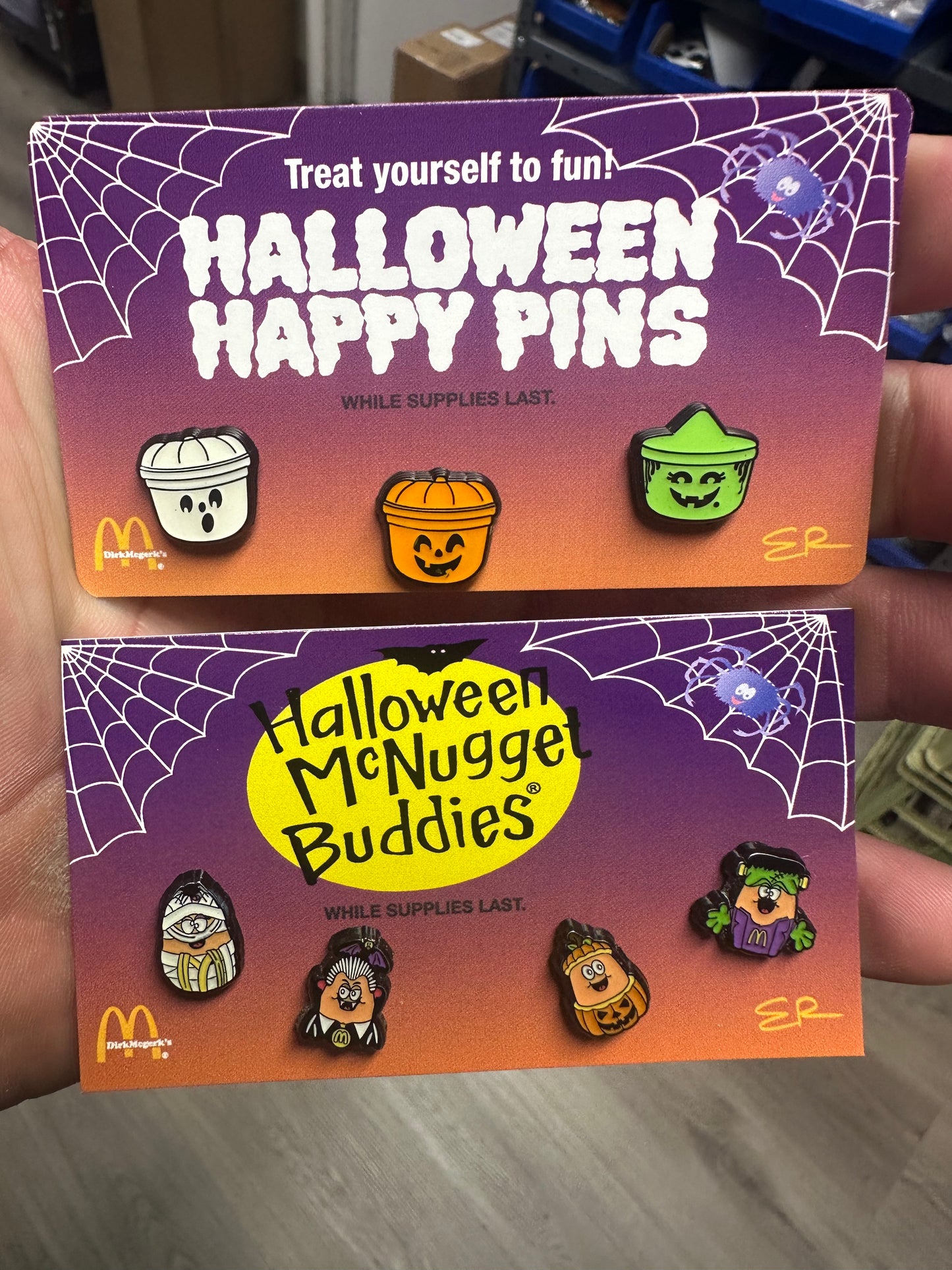 Halloween Mini Pins - Choose your set