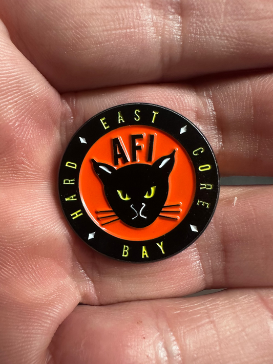 AFI band enamel pin