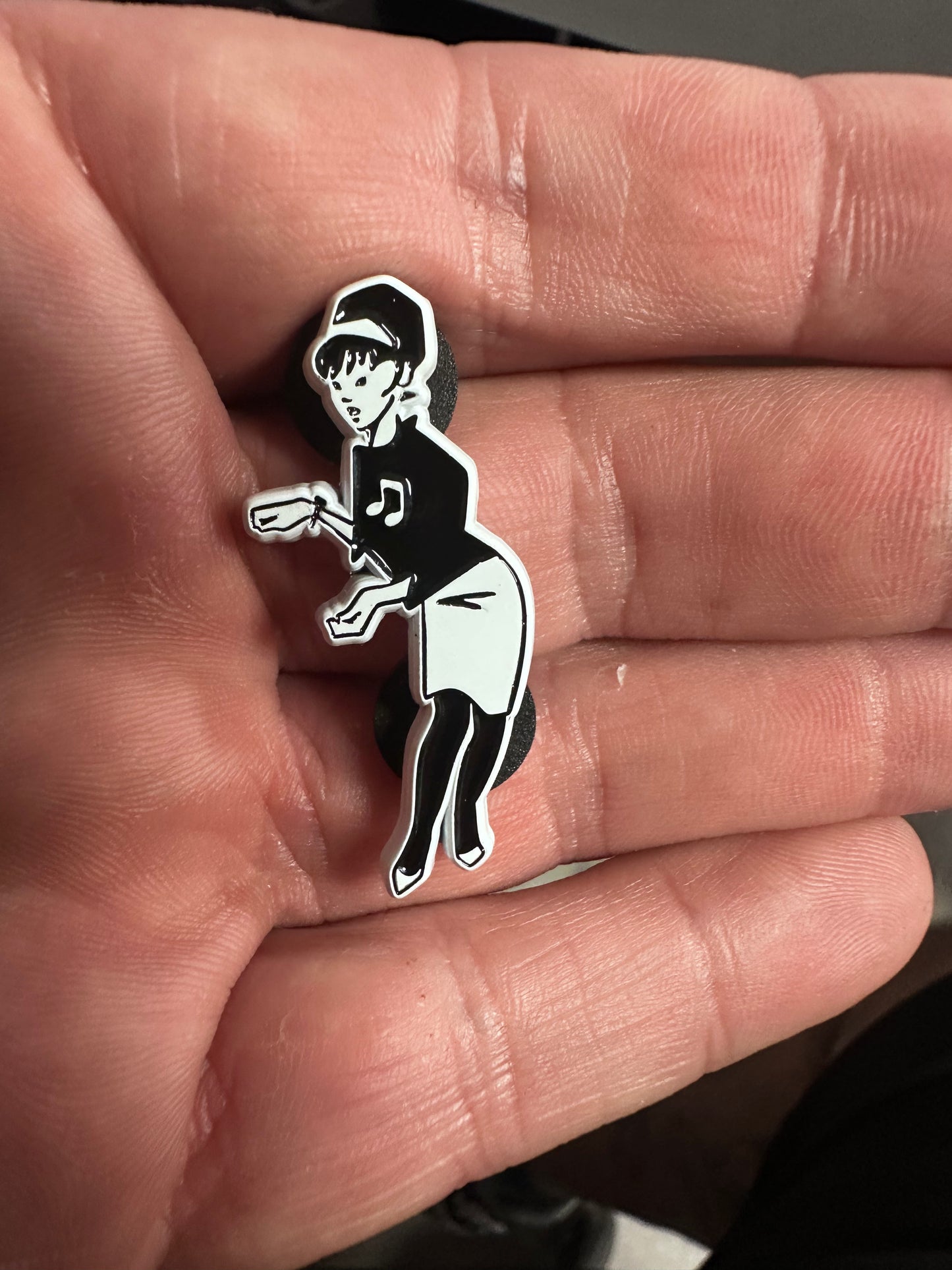 2 Tone SKA Enamel Pins - set or singles